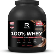 Reflex Nutrition 100% Whey, Chocolate - 2000 gramų, baltymų papildas