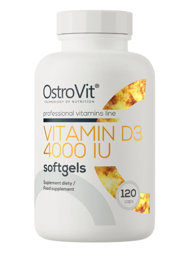 OstroVit D3-vitamiini 4000 - 120 kapselia