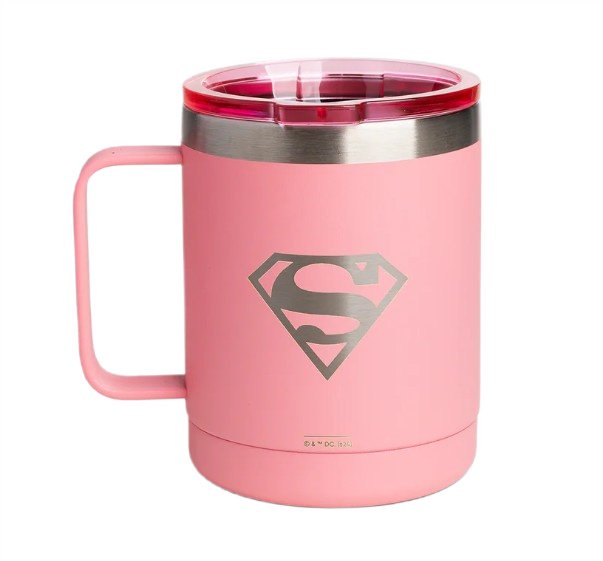 SmartShake Bohtal -eristetty kahvimuki - DC Comics, Supergirl - 350 ml.