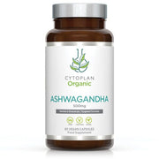 Cytoplan Ashwagandha - 60 kapsulių, organinis maisto papildas