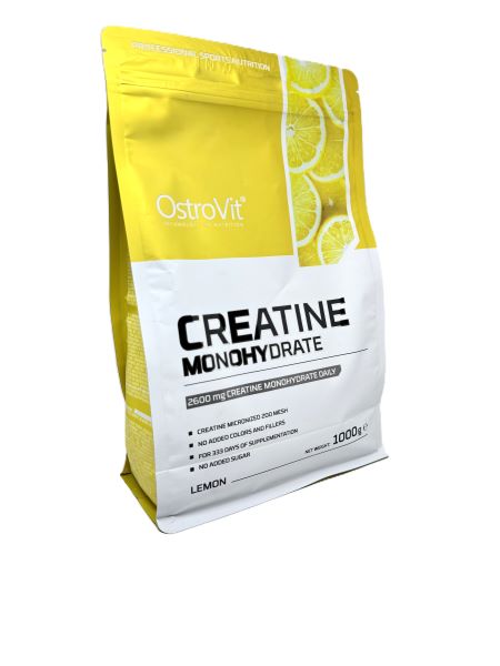 Kreatino papildas OstroVit, citrinų skonio, 1000 g