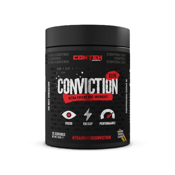 Conteh Sports Conviction Elite, Mango Sherbet - 400g maisto papildas