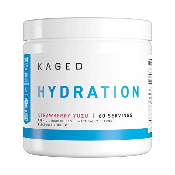 Kaged Muscle Hydration, Strawberry Yuzu - 288 gramų maisto papildas