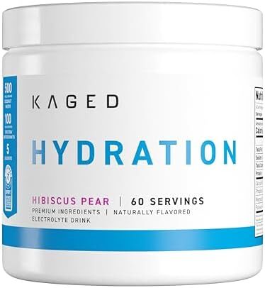 Kaged Muscle Hydration Hibiscus Pear elektrolitai