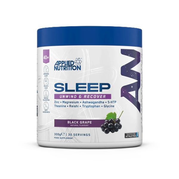 Applied Nutrition Agewell 40+ Sleep, musta viinirypäle - 300 grammaa