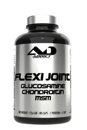 Addict Sport Nutrition Flexi Joint glukosamiinikondroitiini-MSM - 90 kapselia