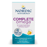Nordic Naturals Complete Omega, 565 mg sitruuna - 180 kapselia