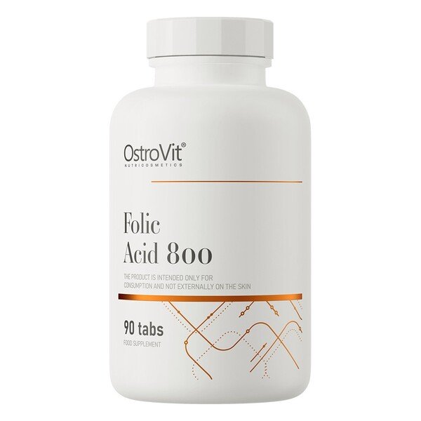 OstroVit Folic Acid 90 tablečių