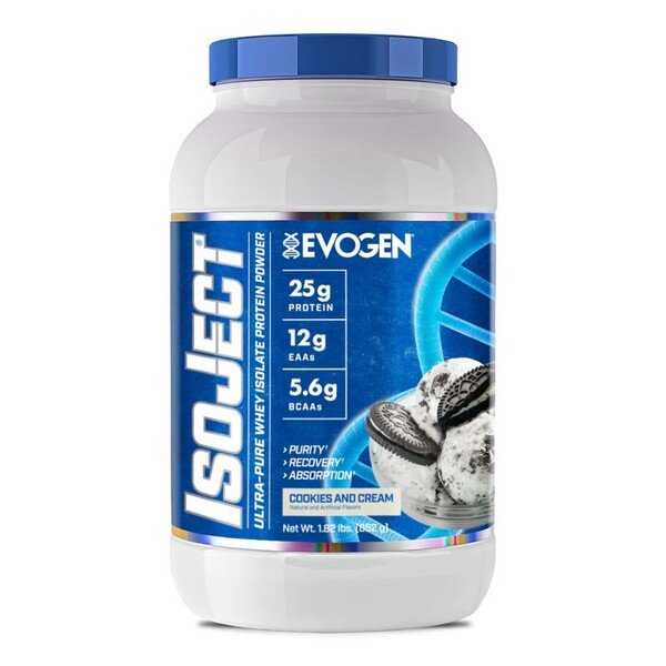 Evogen IsoJect baltymų milteliai Cookies & Cream