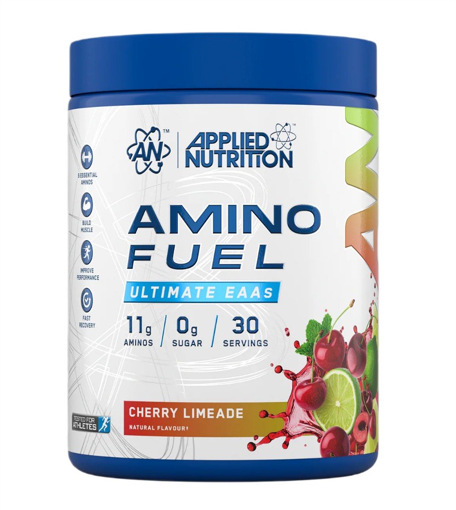 Amino Fuel, vyšutinė maisto papildas, vyšnių limonado skonis