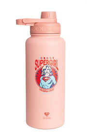 SmartShake Bohtal eristetty urheilujuomapullo - DC Comics, Supergirl Drama Free - 960 ml.