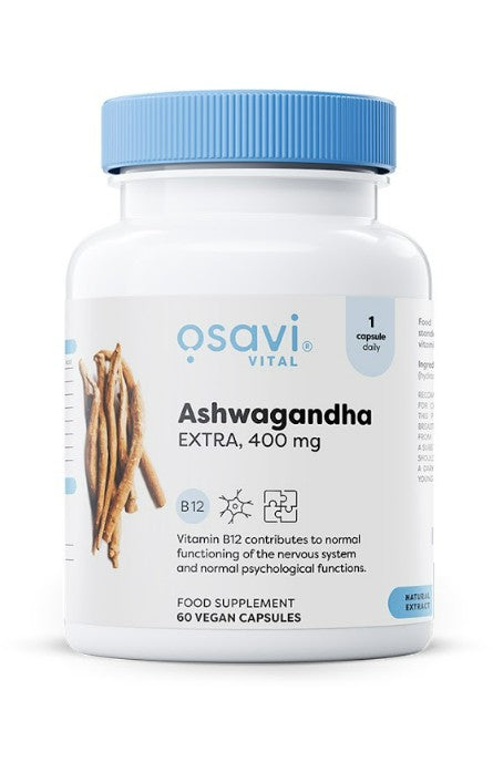 Osavi Ashwagandha Extra, 400 mg - 60 kapselia