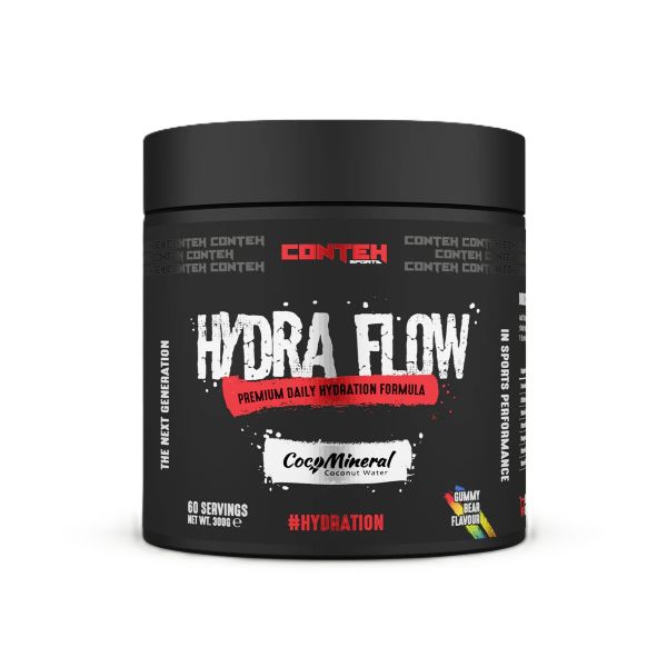 Conteh Sports Hydra Flow, Gummy Bear - 300 g, elektrolitai