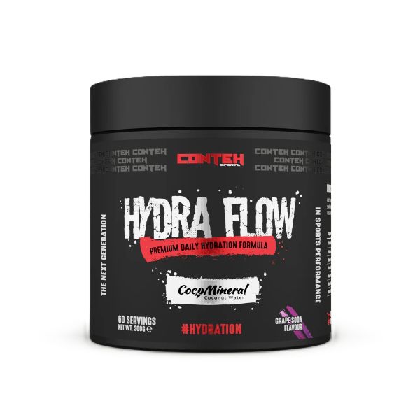 Conteh Sports Hydra Flow, Grape Soda - 300 g maisto papildas