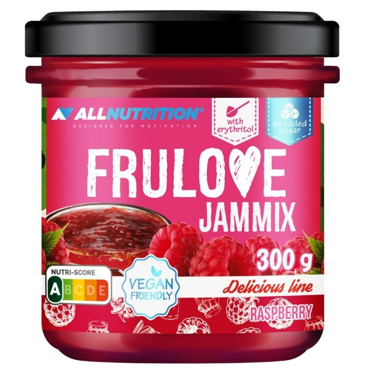 Allnutrition Frulove Jammix avie su avietėmis, 300 g