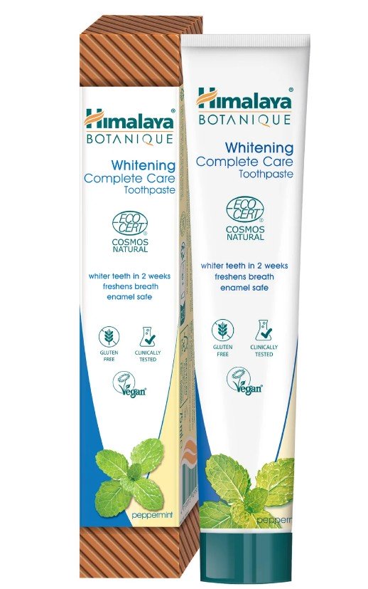 Himalaya Whitening Complete Care -hammastahna, piparminttu - 75 ml.