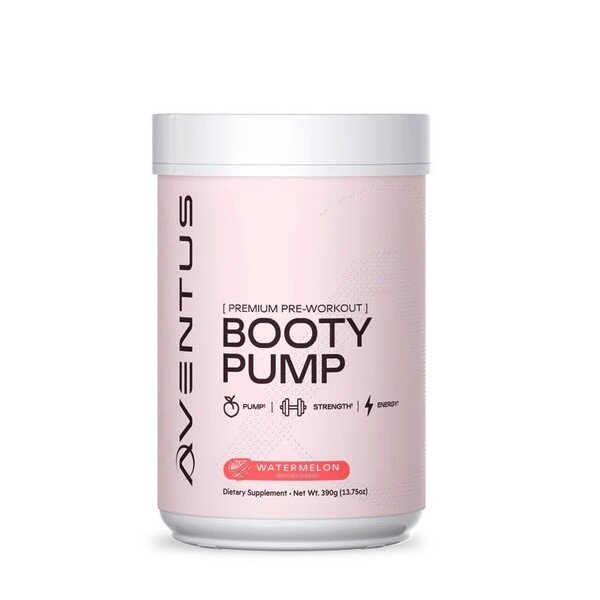 Aventus Supplements Booty Pump - Pre-workout papildas, arbūzas, 390 g