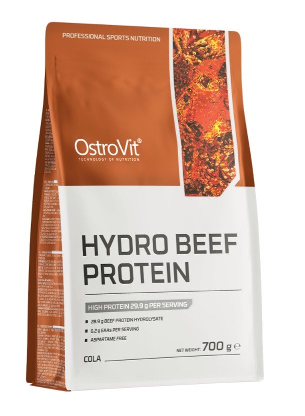 OstroVit Hydro Beef Protein, Cola - 700 grammaa