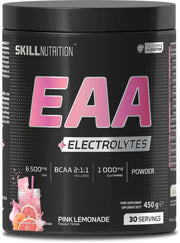 Skill Nutrition EAA + Elektrolitai, Rožinė Lemonaid, maisto papildas, sporto papildas