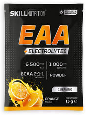 EAA + elektrolitai apelsinų skonio maisto papildas
