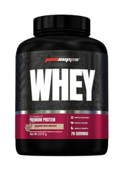 ProSupps Whey baltymų milteliai, braškių baltasis šokoladas, 2270 g