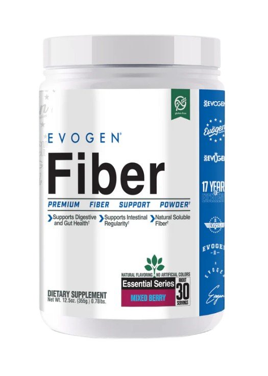 Evogen Fiber, Mixed Berry - 355 g maisto papildas