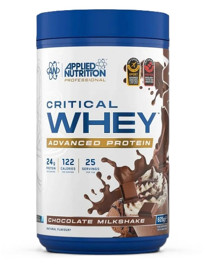 Maisto papildas Critical Whey, šokoladinis pieno kokteilis, sporto papildas