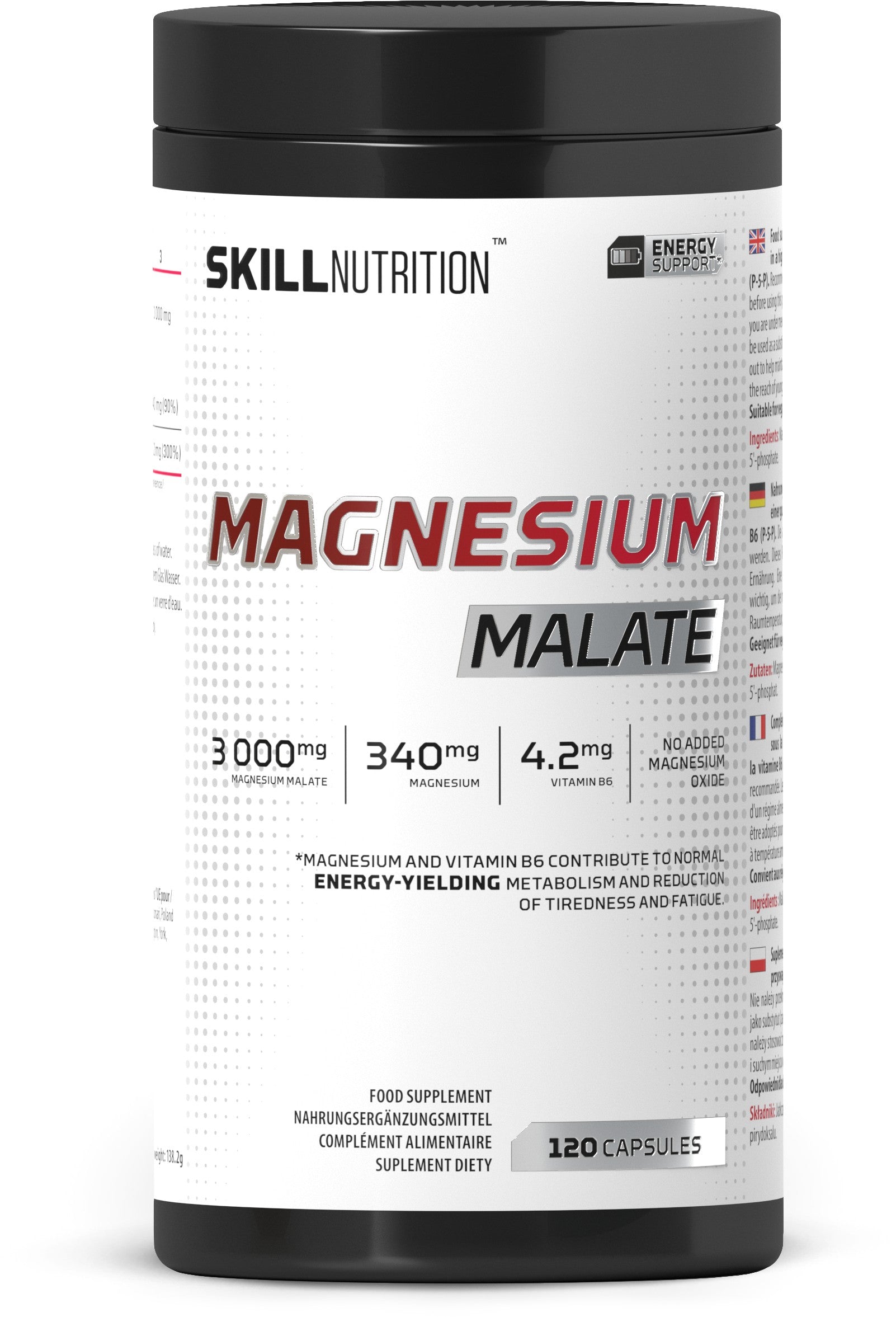 Maisto papildas Magnesium Malate kapsulės