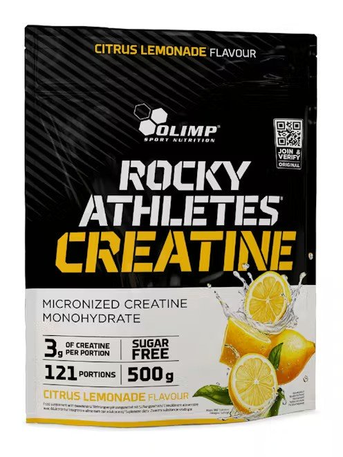 Olimp Nutrition Rocky Athletes kreatiini, sitruslimonadi - 500 grammaa