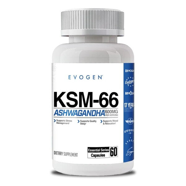 Evogen KSM-66 Ashwagandha - 60 kapselia