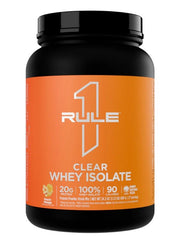 Rule One baltymų izoliatas, Peach Mango, 689 g