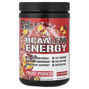 EVLution Nutrition BCAA Lean Energy, hedelmämehu (EAN 810167100167) - 327 grammaa