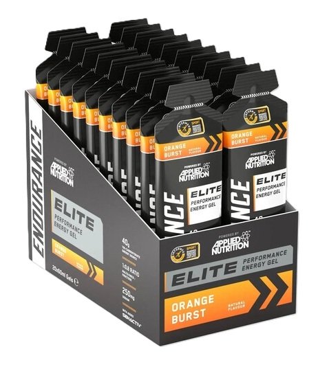 Applied Nutrition Endurance Elite Performance -energiageeli, appelsiinipurske - 20 x 60 ml.