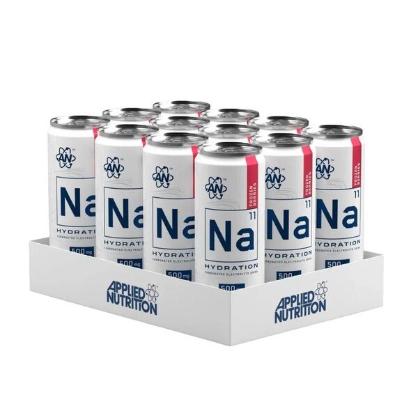Applied Nutrition Na11 nesteytystölkit, pakastemarjat - 12 x 330 ml.
