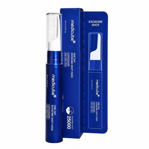 Medicube One Day Exosome Shot Pore Serum 25000 – intensiivinen kasvoseerumi huokosille, sisältää eksosomeja sekä AHA-, BHA- ja PHA-happoja, 13 ml